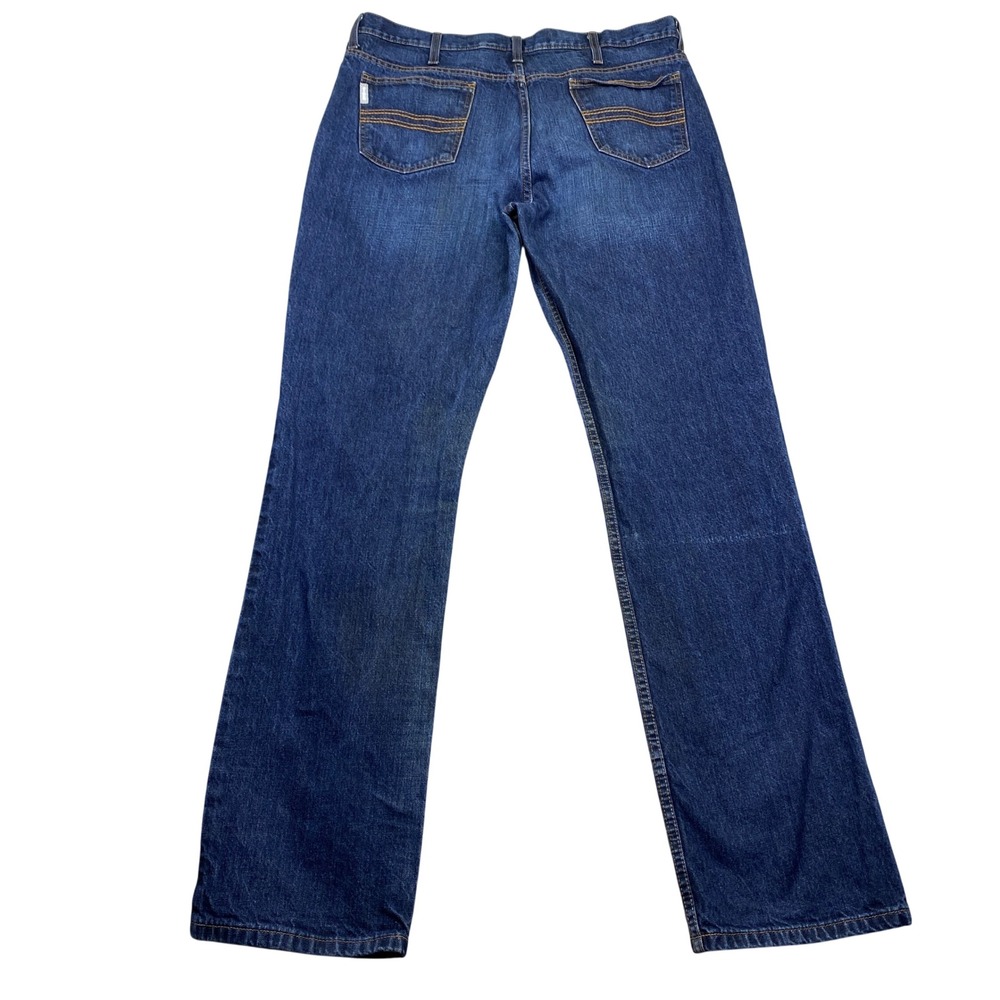 Cinch‎ Jeans Mens Dark Wash Bootcut Denim Cotton Casual Workwear Sz 38 Fits 37" - Picture 7 of 9